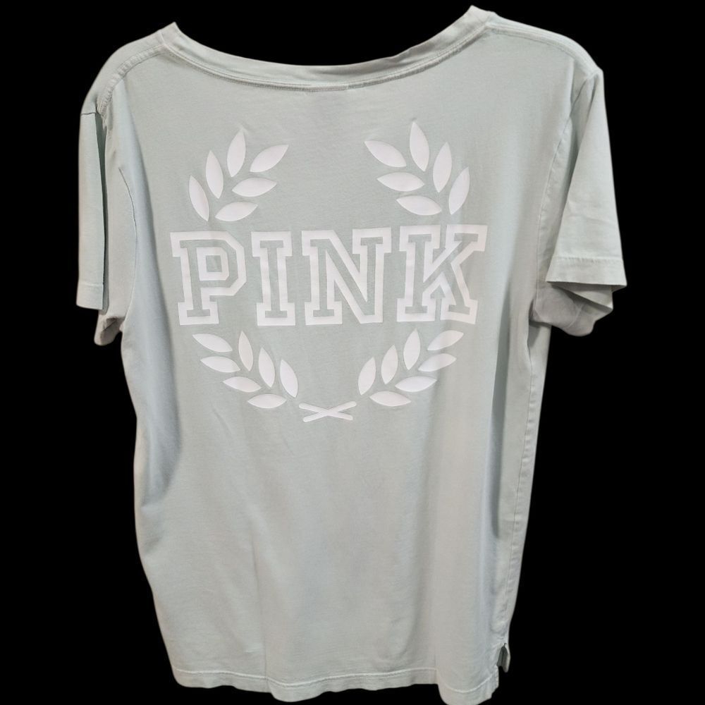 Victoria's Secret Pink Short Sleeve Vneck Tshirt